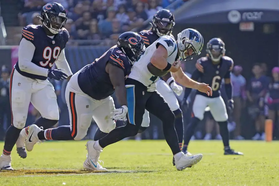 NFL: Carolina Panthers at Chicago Bears