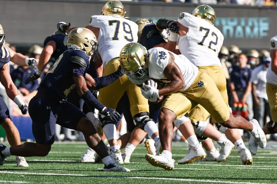 NCAA Football: Notre Dame at Navy