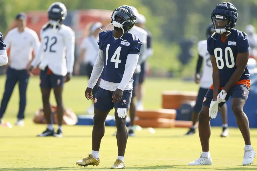 Chicago Bears Olamide Zaccheaus 
