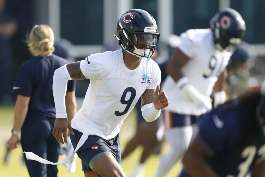 NFL: Chicago Bears Training Camp Chicago Bears Jaquan Brisker