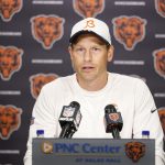 Chicago Bears had familiar yellow problem surface on Tuesday 2 Chicago Bears Ben Johnson at training camp