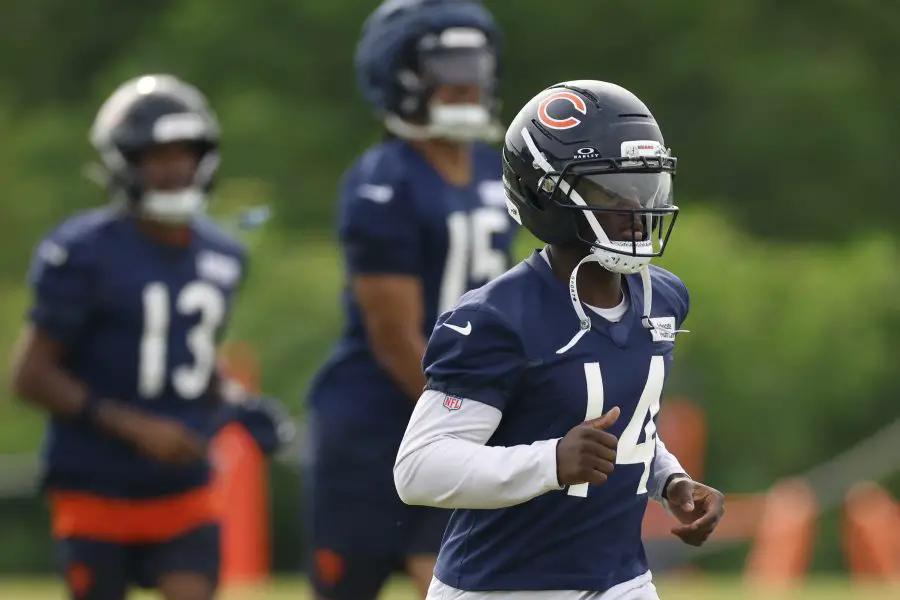 Chicago Bears Olamide Zaccheaus 