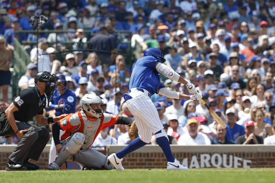MLB: Baltimore Orioles at Chicago Cubs