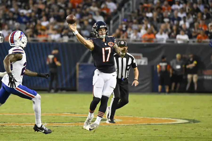 Chicago Bears Tyson Bagent 