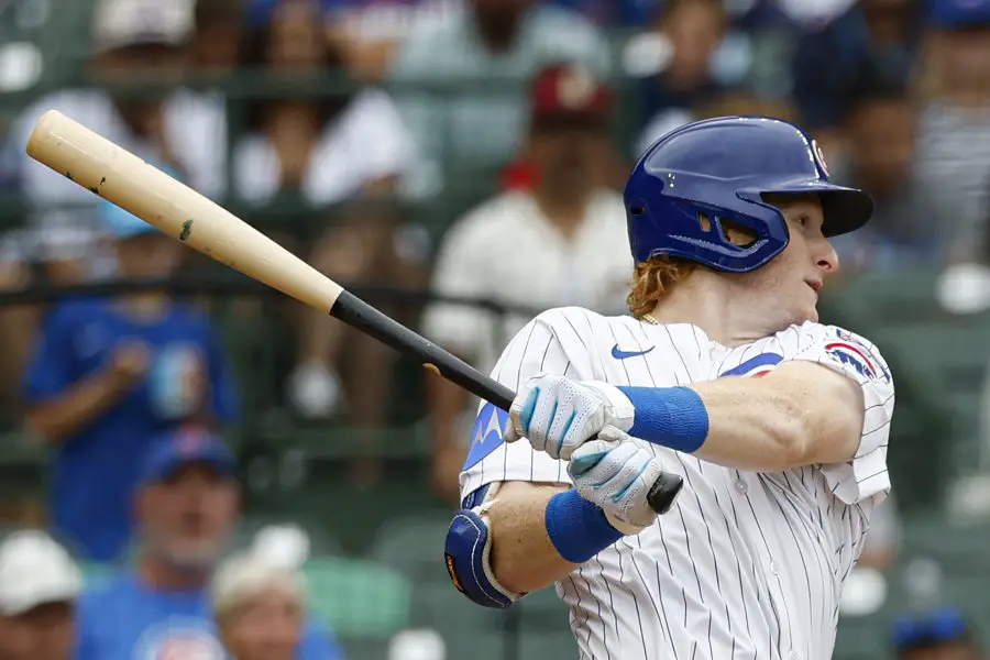 MLB: Game One Milwaukee Brewers at Chicago Cubs, Owen Caissie