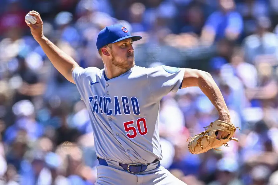 MLB: Chicago Cubs at Los Angeles Angels, Jameson Taillon 