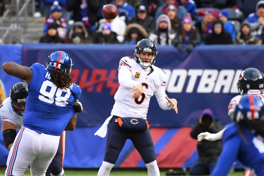 Similar to Caleb Williams, Jay Cutler was overtly scrutinized by fans, even though his play didn't warrant the judgement sometimes. 