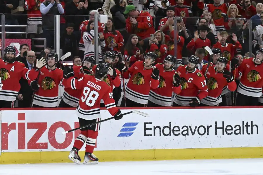 NHL: Winnipeg Jets at Chicago Blackhawks