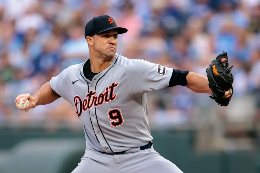 MLB: Detroit Tigers at Kansas City Royals, Jack Flaherty
