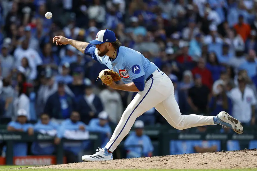 MLB: Washington Nationals at Chicago Cubs,Porter Hodge