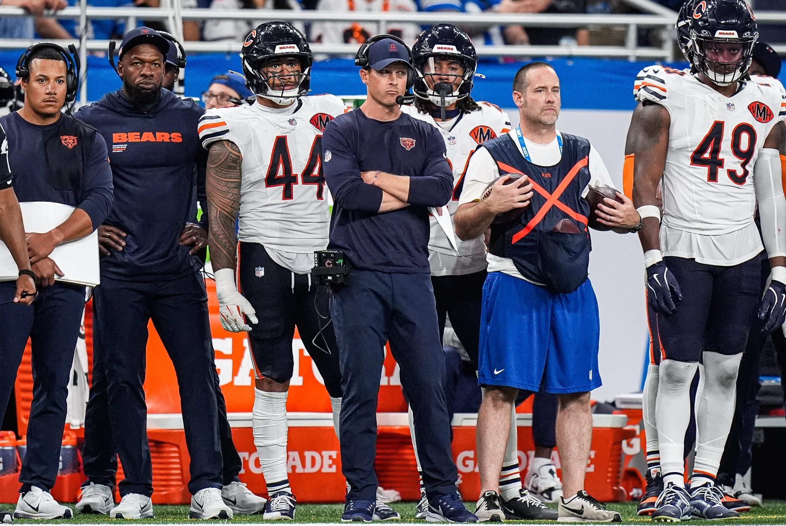Ben Johnson has strayed away from his offensive identity in the Bears’ first two games