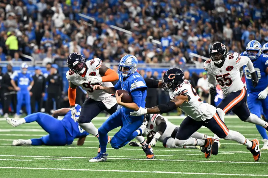 NFL: Chicago Bears at Detroit Lions Montez Sweat