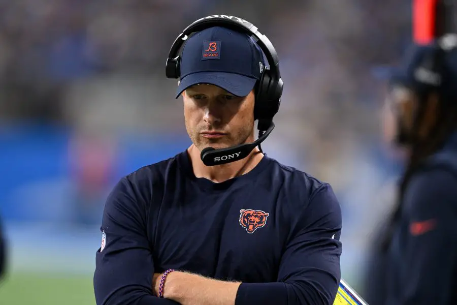 NFL: Chicago Bears at Detroit Lions Chicago Bears head coach Ben Johnson is disappointed in Sunday's outcome.