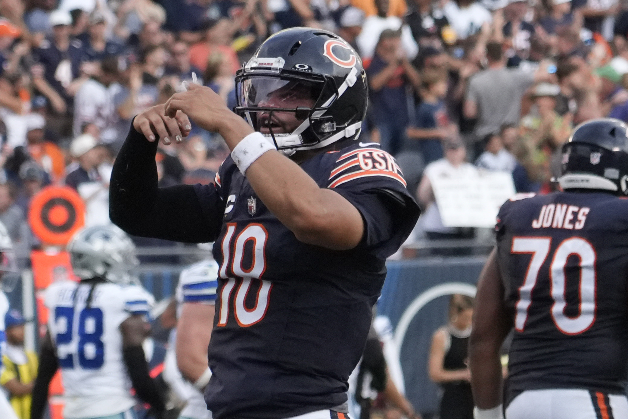 Chicago Bears QB Caleb Williams’ wise answer to beating Matt Eberflus